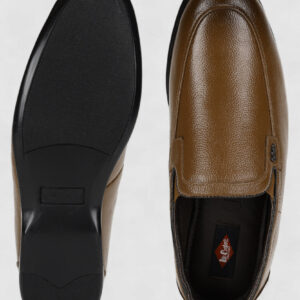 Lee Cooper Tan Formal Slip On Shoes